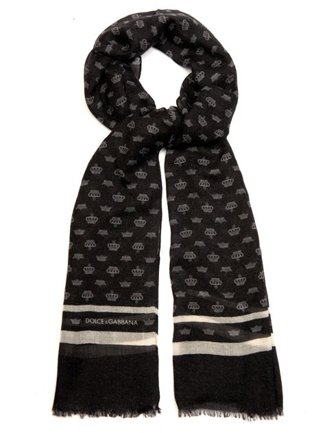 dolce and gabbana scarf men